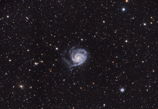 M 101 - Feuerrad Galaxie