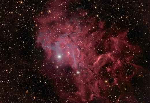 IC 405 - Flaming Star Nebula