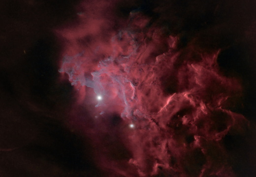 IC 405 - Flaming Star Nebula - starless