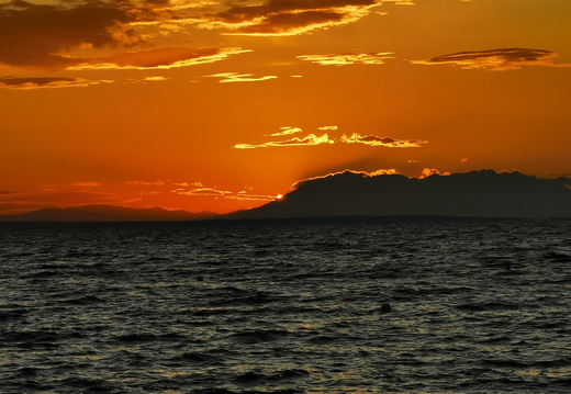 Sonnenuntergang in Griechenland