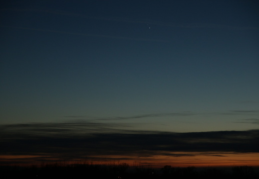 Jupiter bei Saturn - große Konjunktion 2020