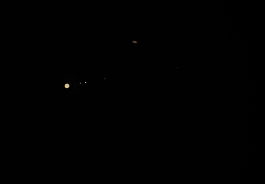 Jupiter bei Saturn - Konjunktion 2020