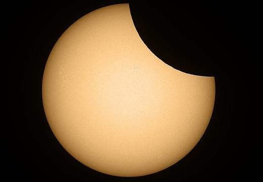 partielle Sonnenfinsternis - 2021