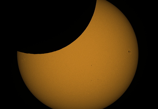 partielle Sonnenfinsternis - 2022