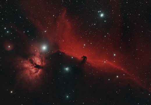 IC 434 - Pferdekopfnebel / Flammennebel