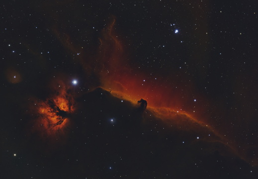 IC 434 - Pferdekopfnebel / Flammennebel HSO