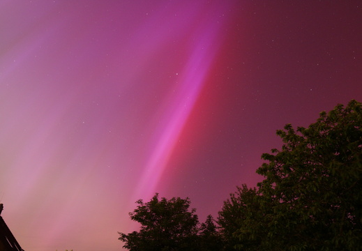 Blick in Richtung Osten um kurz vor 1 Uhr