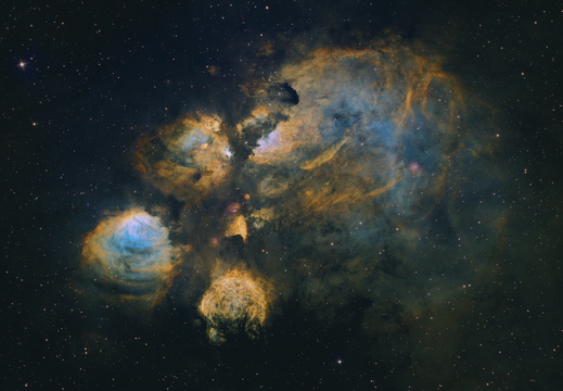 NGC 6334 - Katzenpfotennebel
