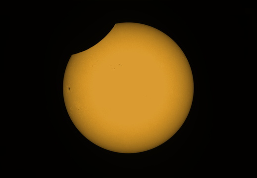 partielle Sonnenfinsternis - 2025